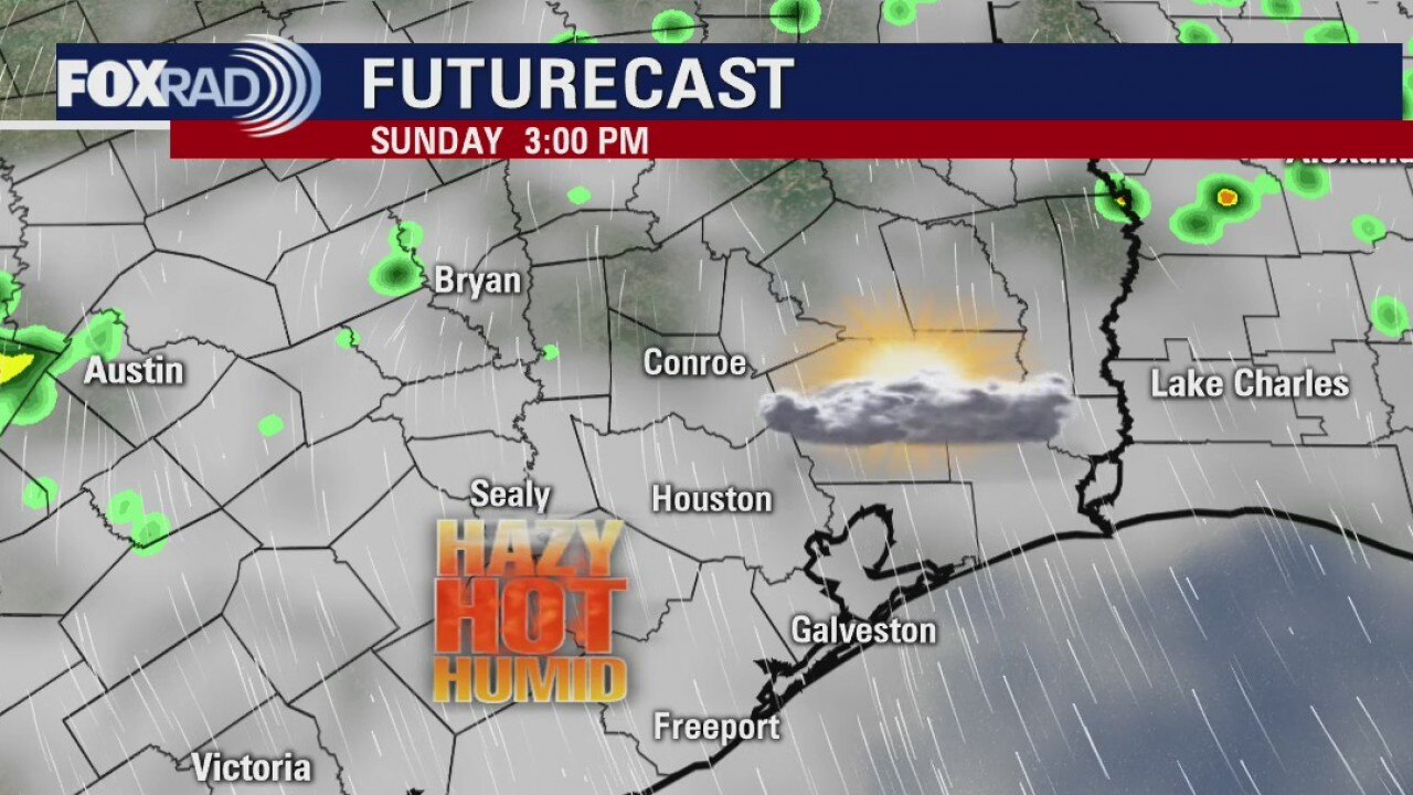 Sunday Morning Weather Forecast