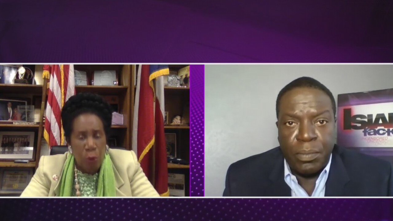 Congresswoman Shiela Jackson Lee speaks about COVID-19, canceled GOP convention in Houston