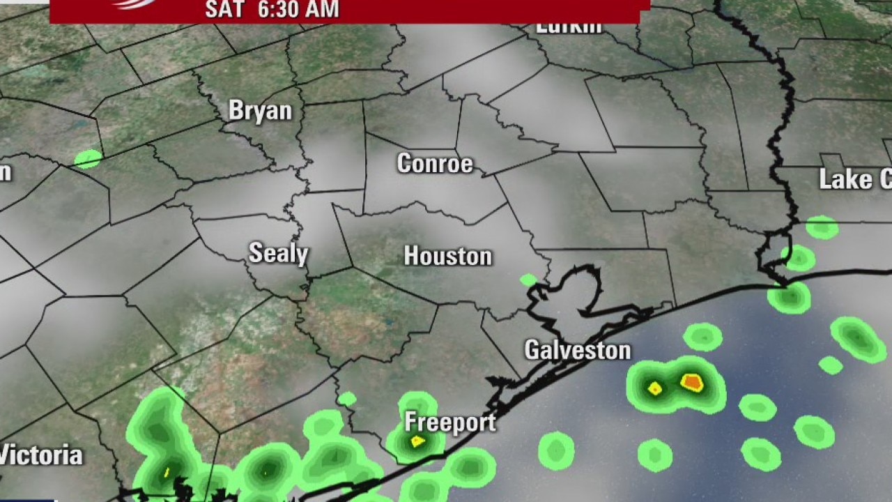 Saturday morning weather forecast