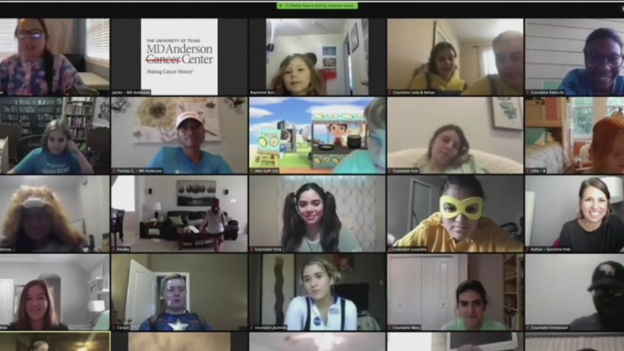 Young cancer patients enjoy MD Anderson's 'Camp on the Go' during pandemic