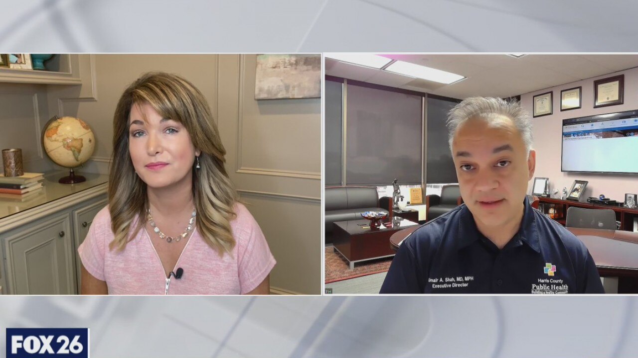 Harris Co. Public Health Authority on school delays, state of county