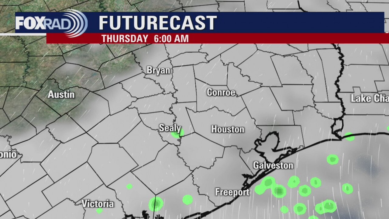 Wednesday Evening Weather Forecast