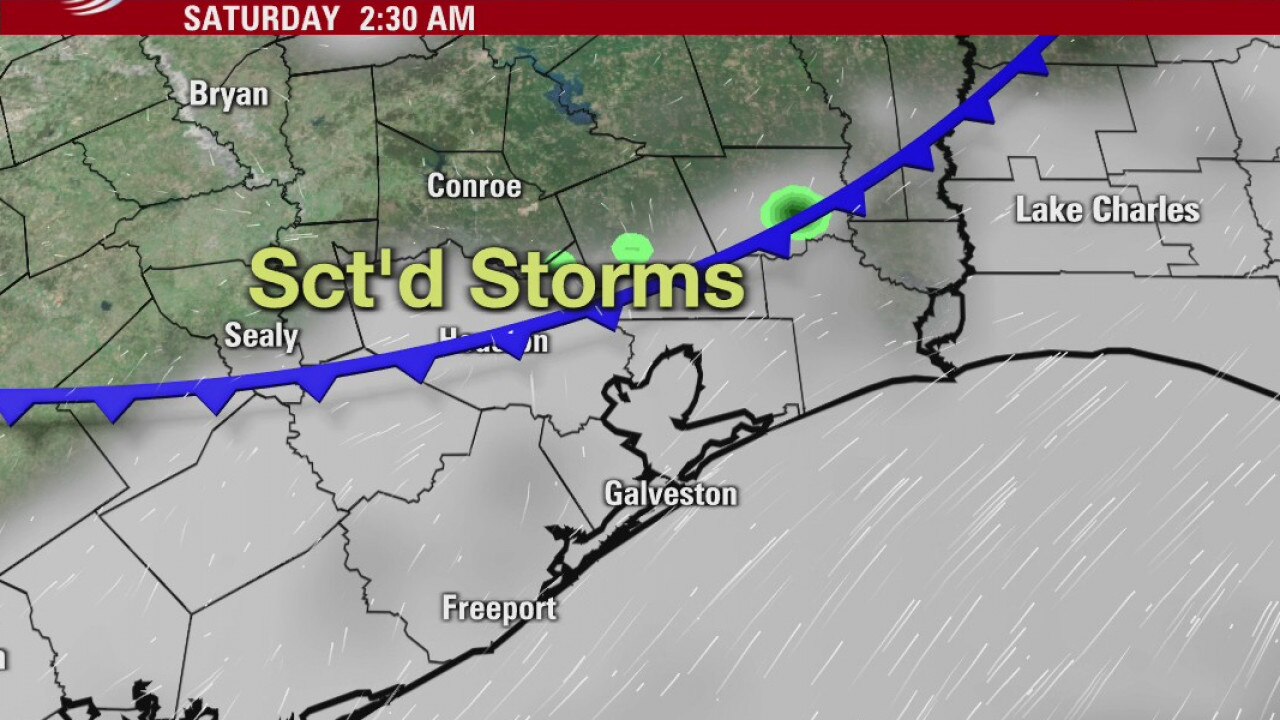 Saturday morning weather forecast
