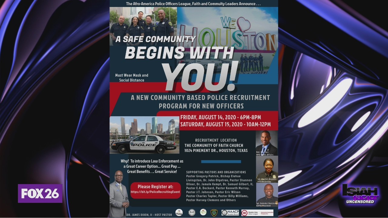 New pushes Houston Police Department to hire more minority candidates