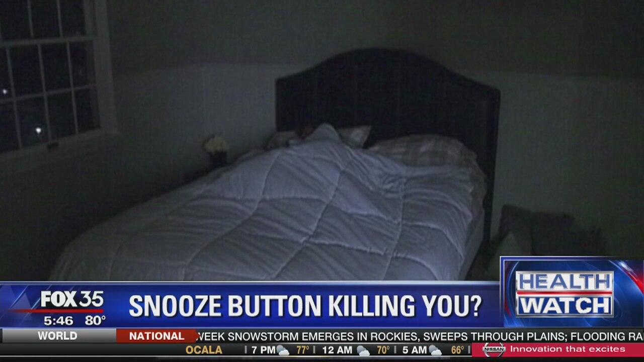 Snooze button sleep could be bad for your health