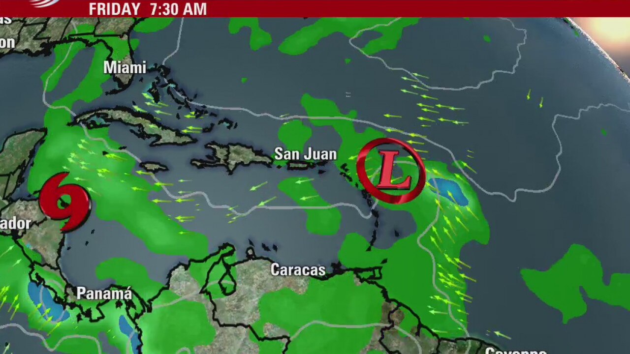 Friday morning weather forecast