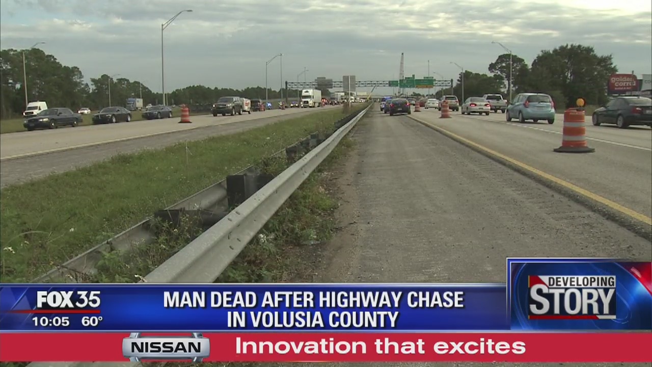 Man dead after highway chase