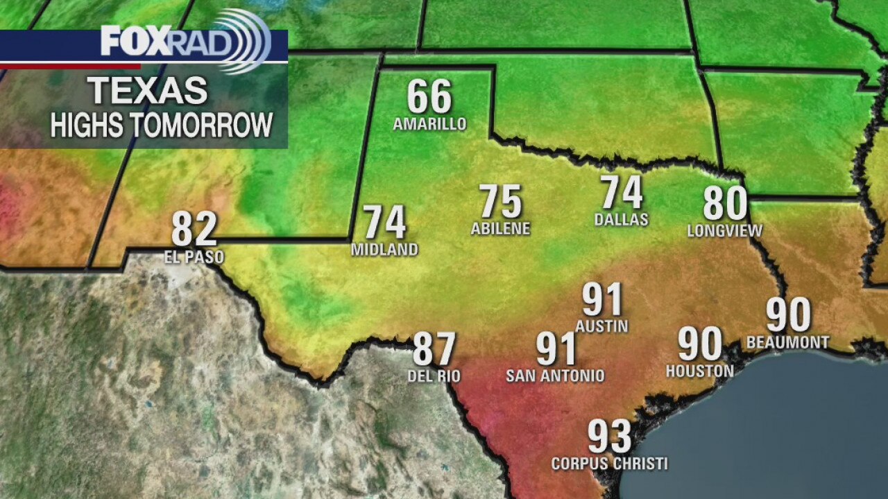 Wednesday Weather Forecast