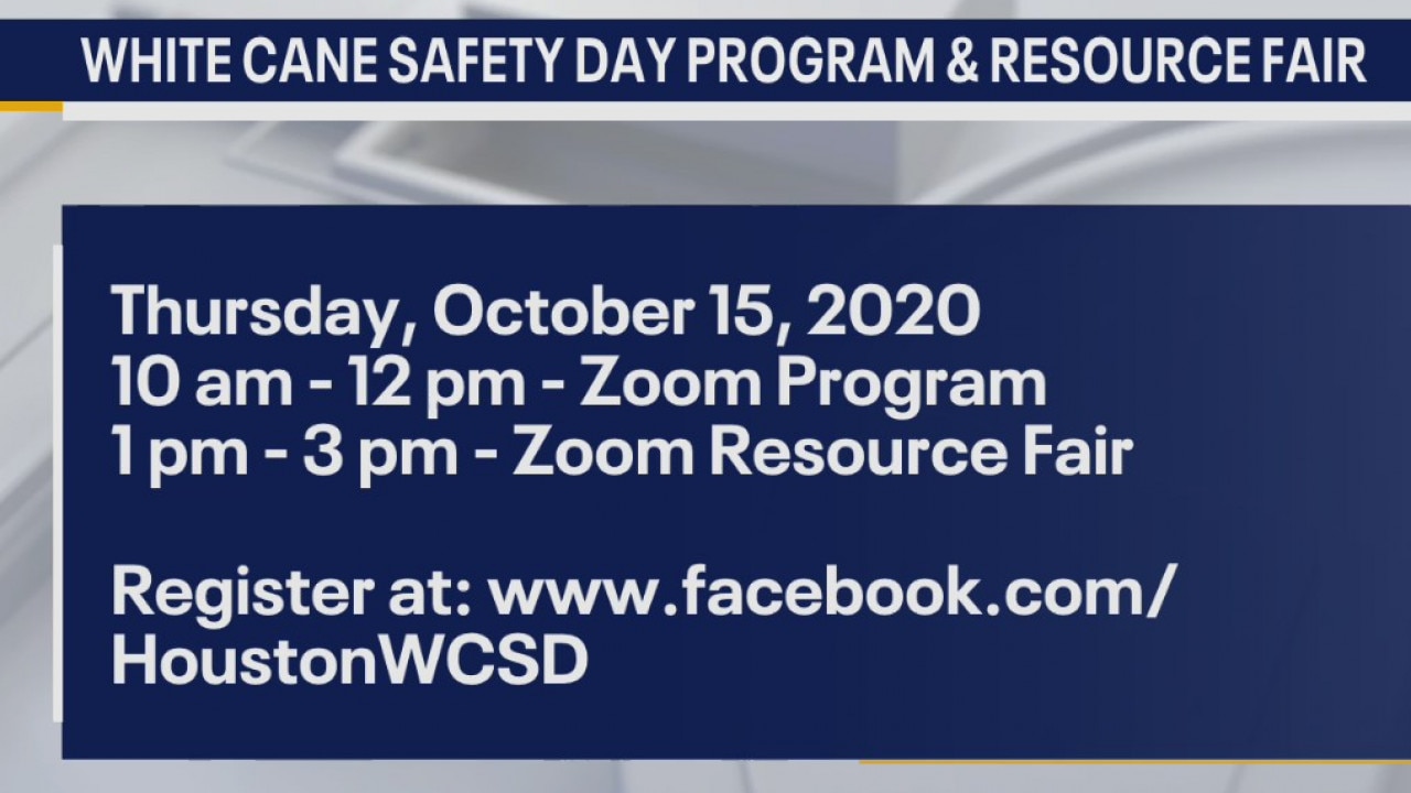White Cane Safety Day shifts to a virtual event