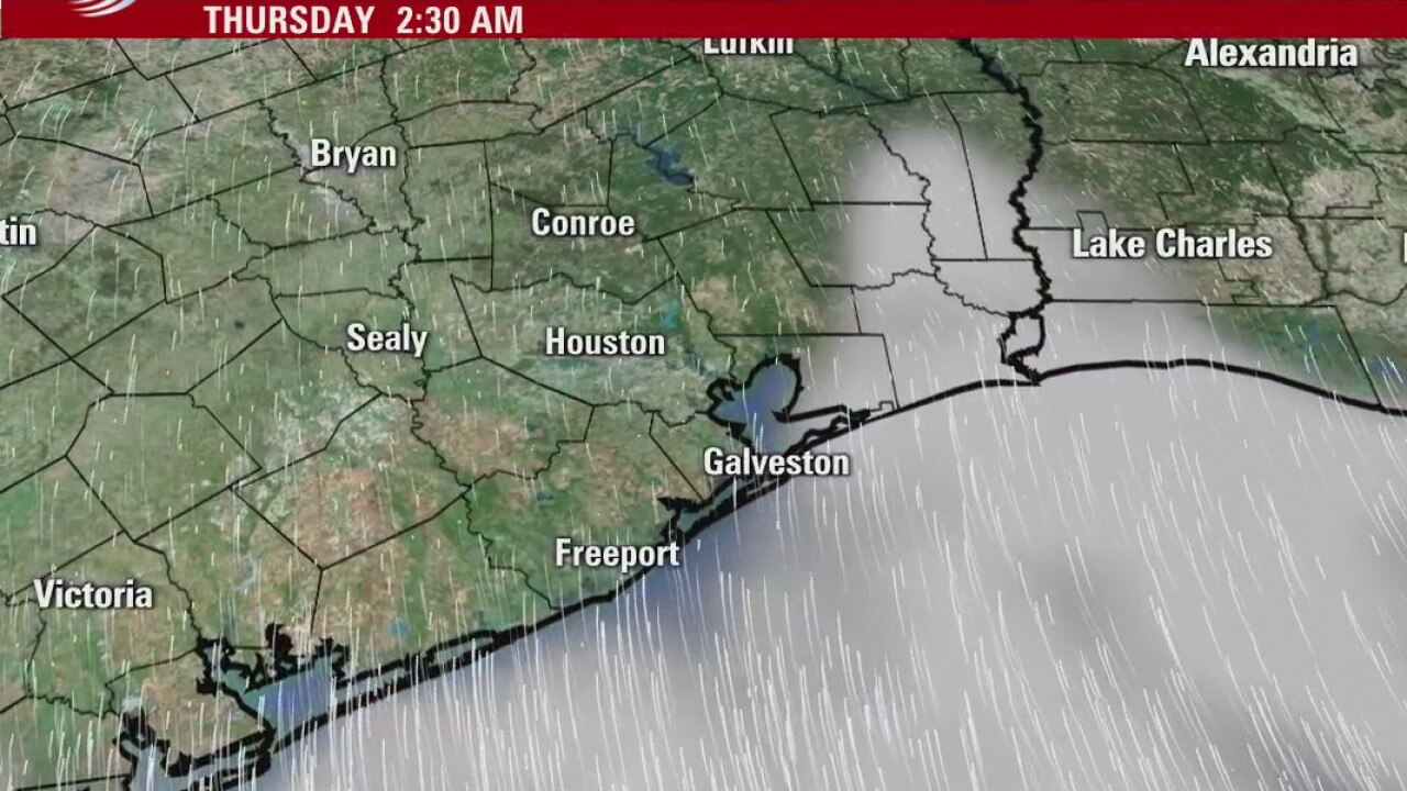 Tuesday morning weather forecast