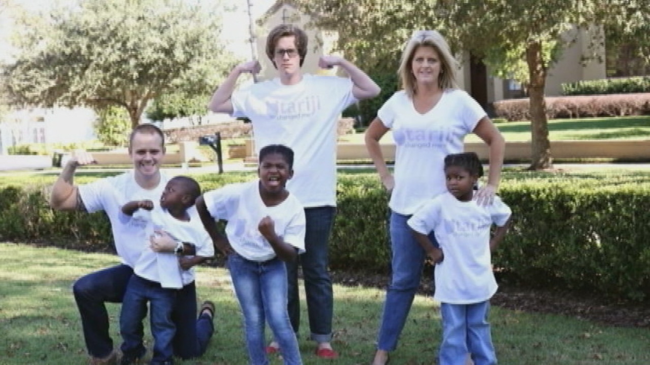 Jones children celebrate first Christmas as forever family