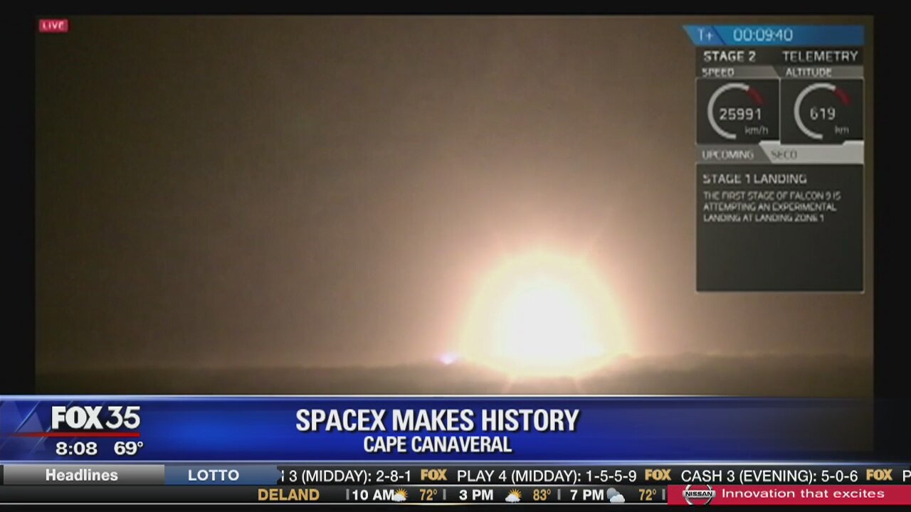 SpaceX launches rocket