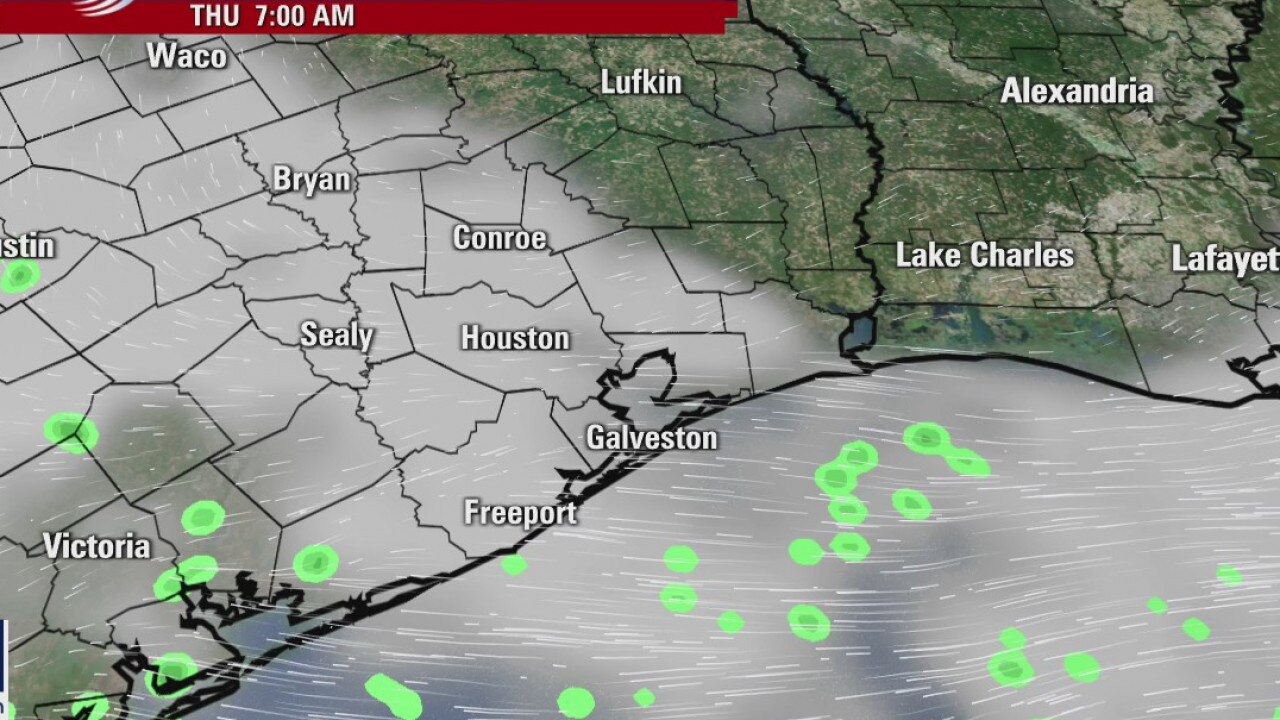 Thursday morning weather forecast