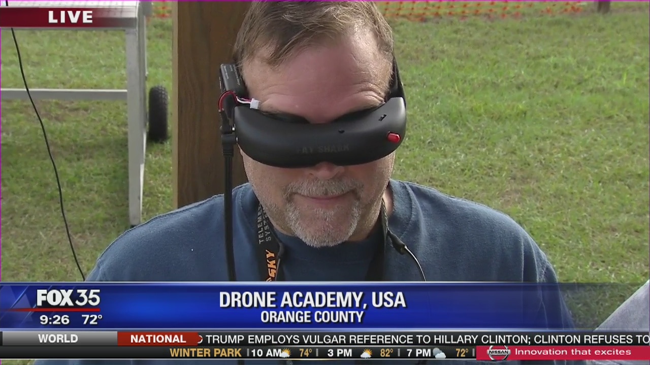 People learn to fly drones in Apopka
