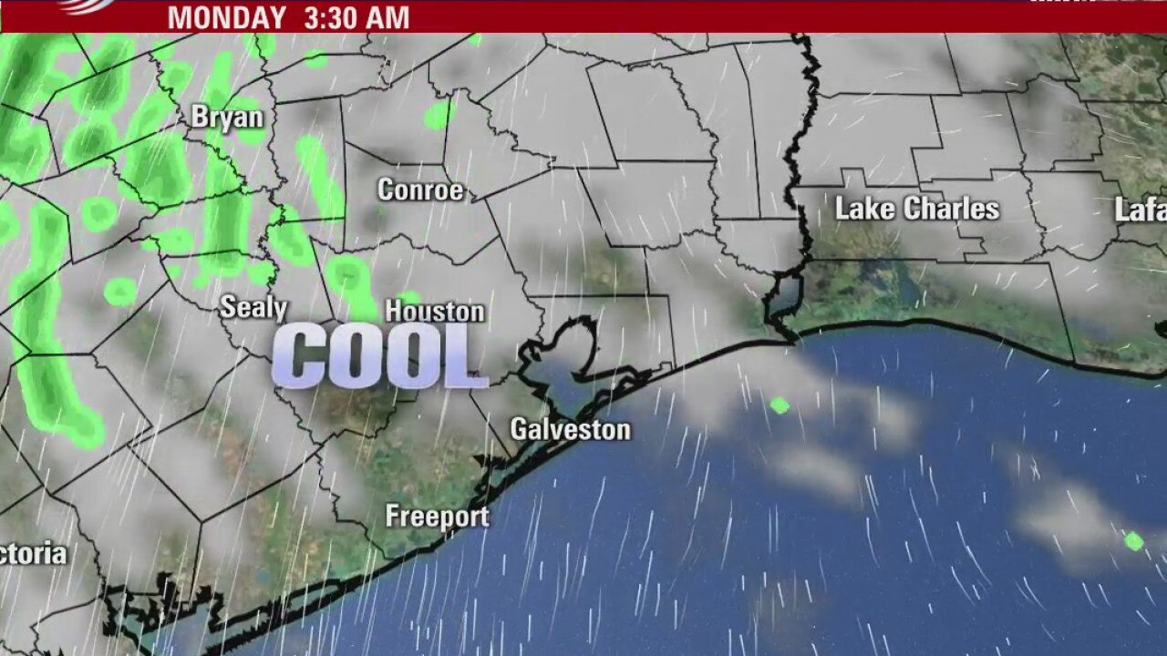 Sunday morning weather forecast