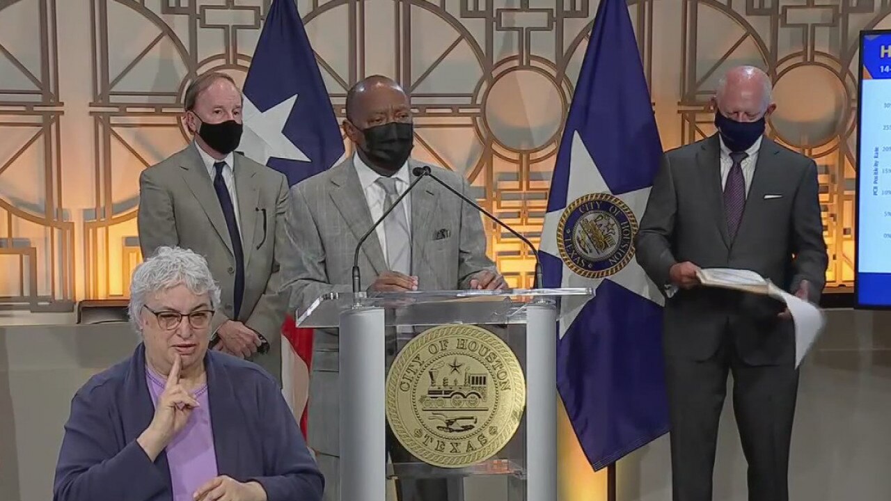 Houston's COVID-19 positivity rate increases