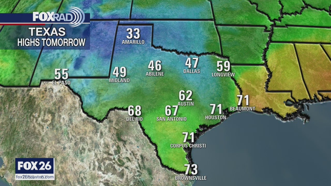 Another cold front on the way...