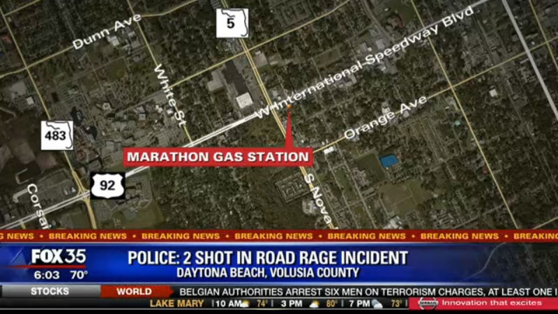 Police: 2 shot in road rage incident