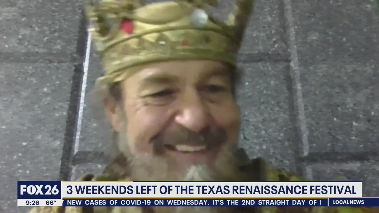 3 weekends left of the Texas Renaissance Festival