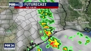 Some rain on Wednesday morning