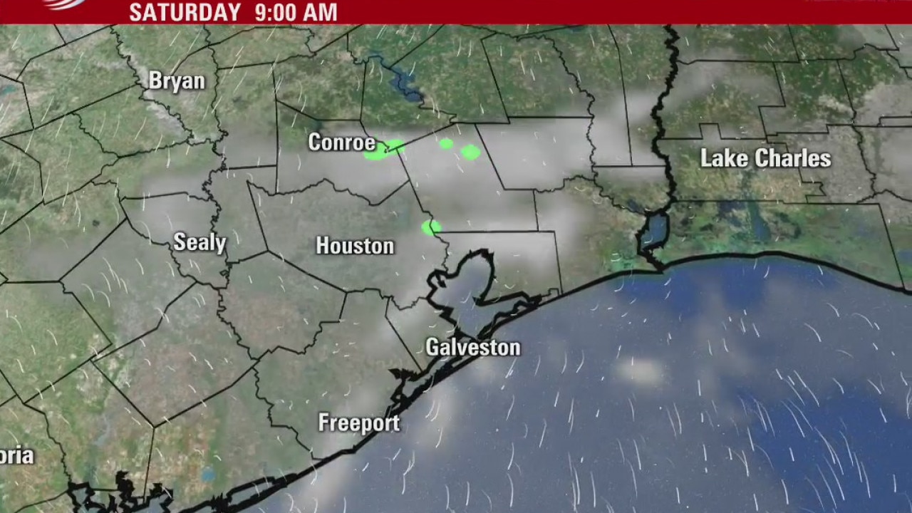 Saturday morning weather forecast