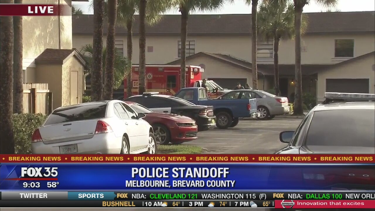 Police standoff in Melbourne