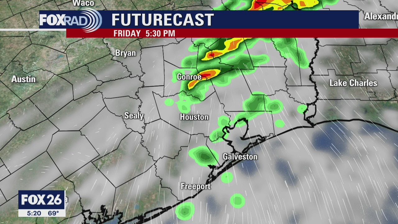 Friday Evening Weather Forecast