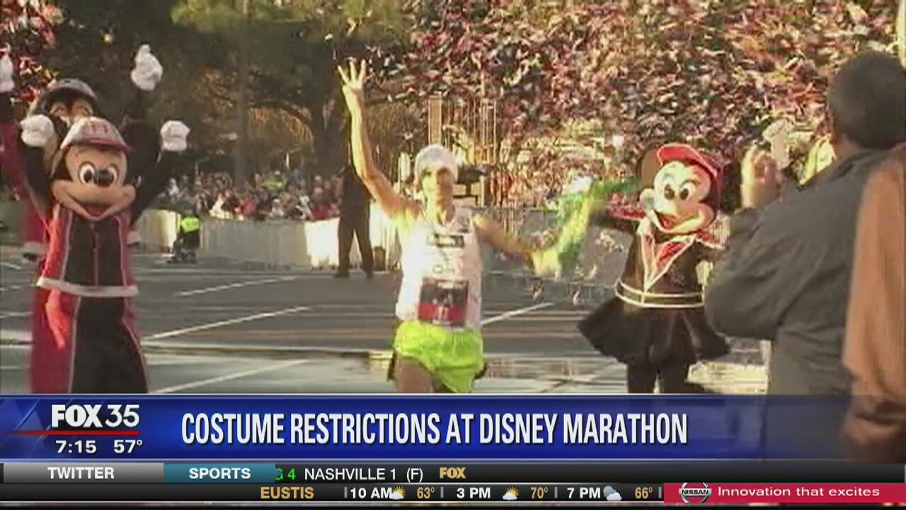 Disney costume rules for marathon