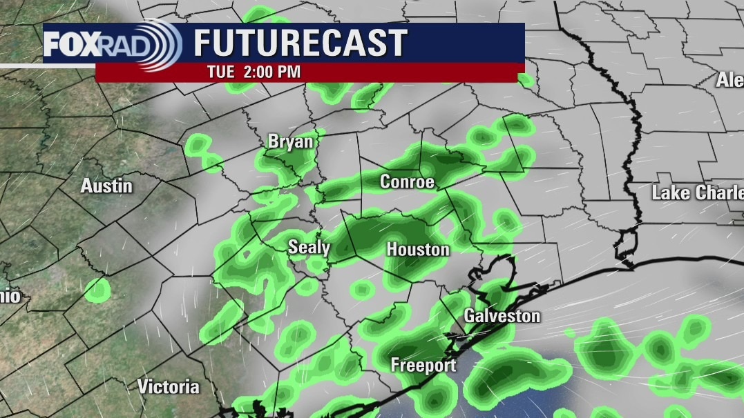 Monday Evening Weather Forecat