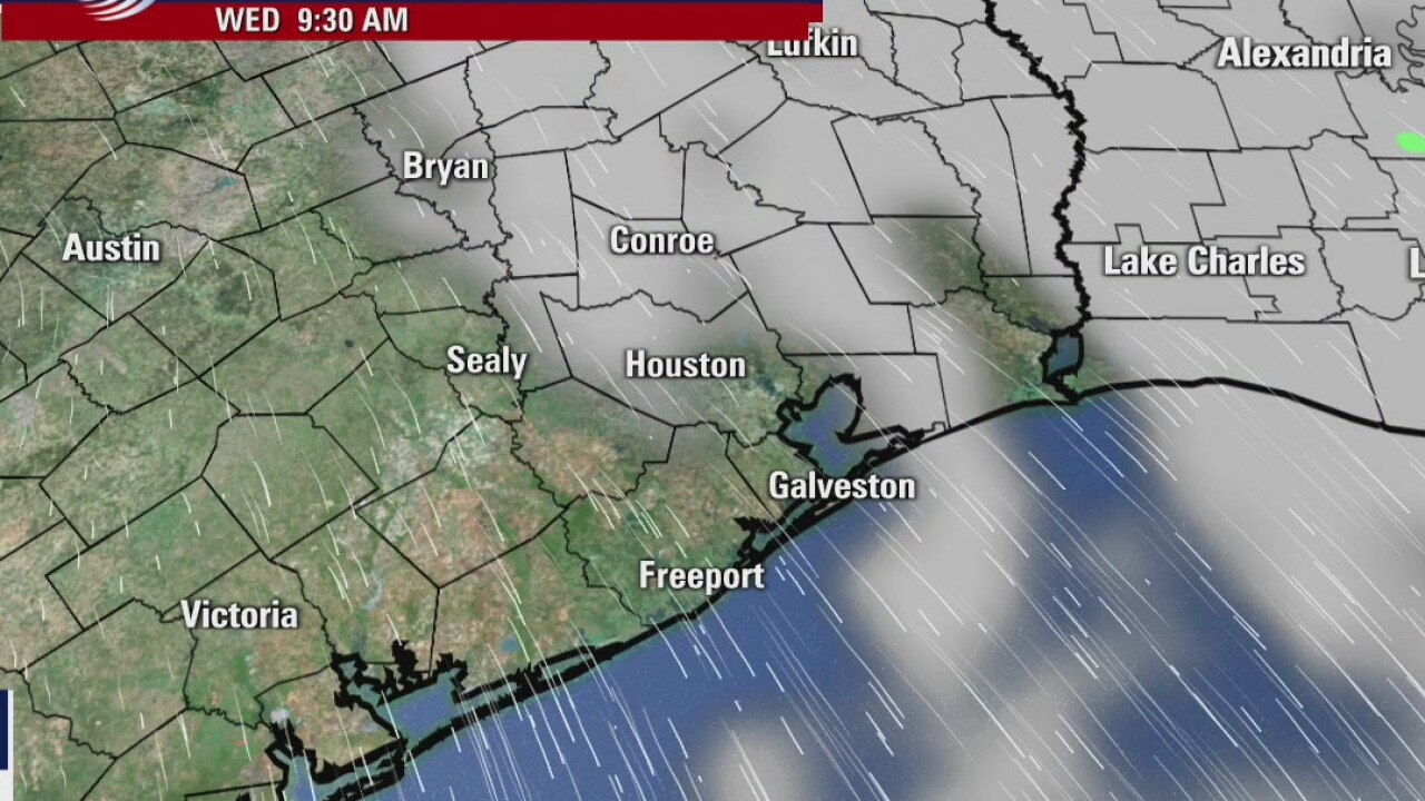 Wednesday morning weather forecast