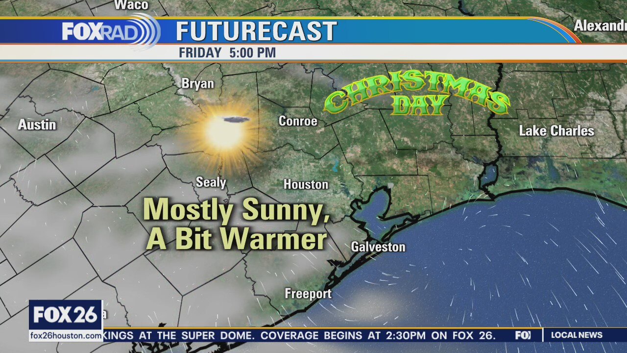 A chilly start to Christmas Day