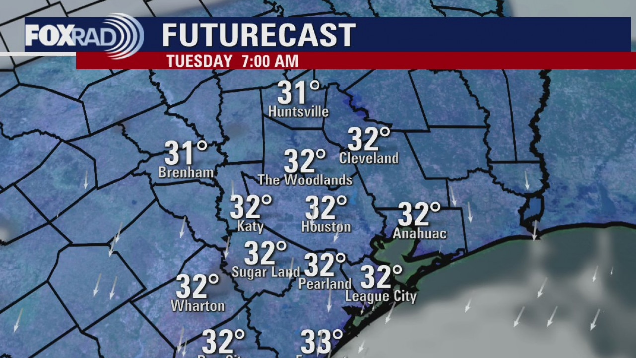 Tuesday Early Morning Weather Forecast