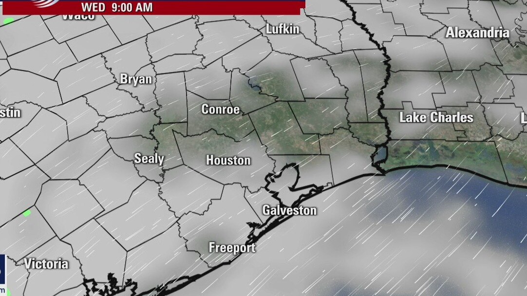 Wednesday morning weather forecast