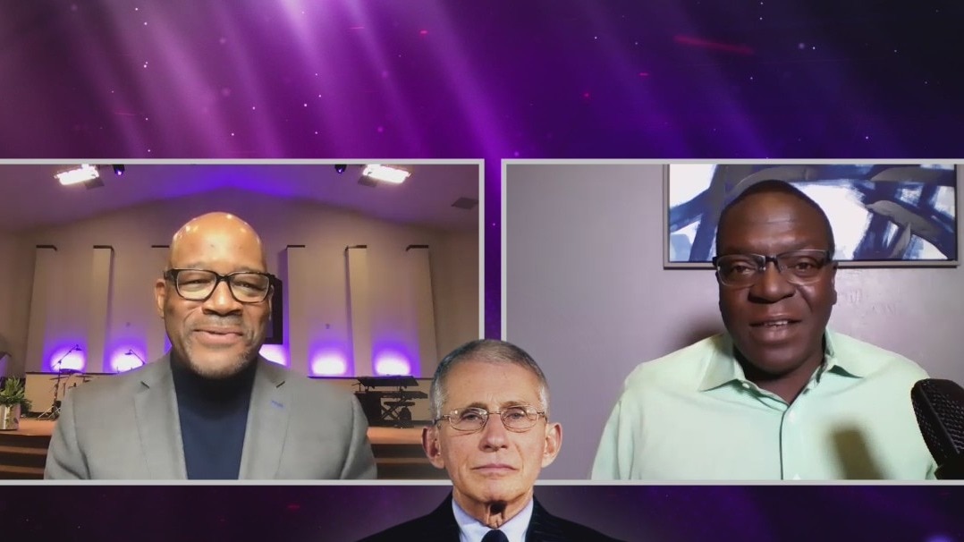 Local pastor talks with Dr. Anthony Fauci about vaccinations