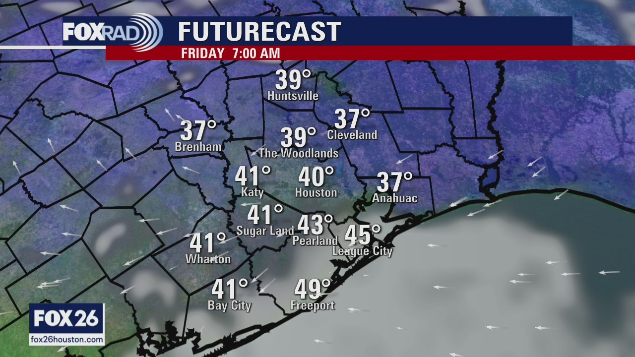 Cooler temperatures on the way