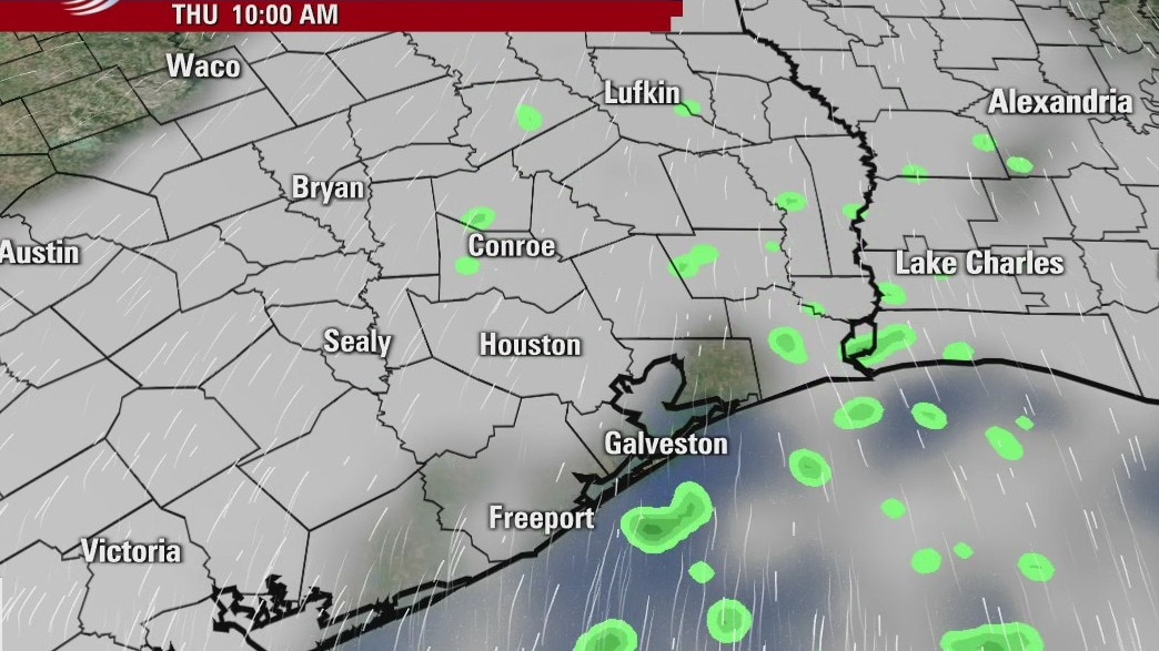 Thursday morning weather forecast