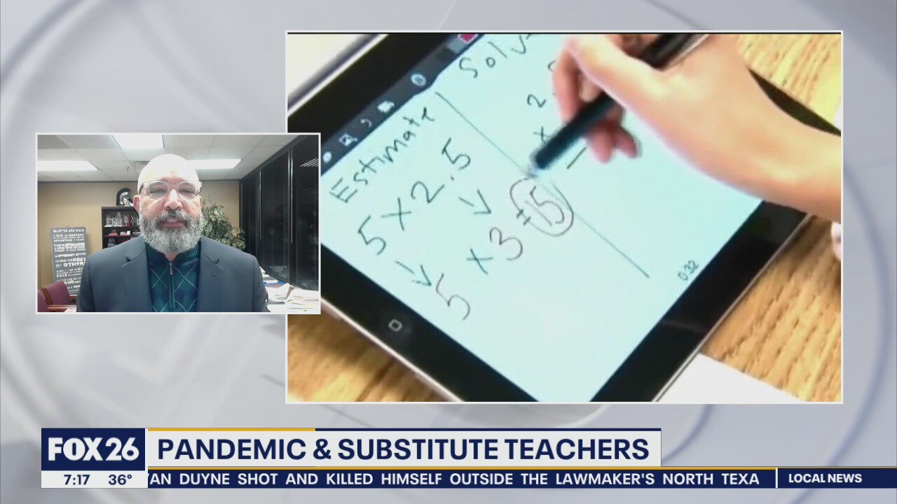 Fort Bend ISD Superintendent discusses the use of substitute teachers during the pandemic