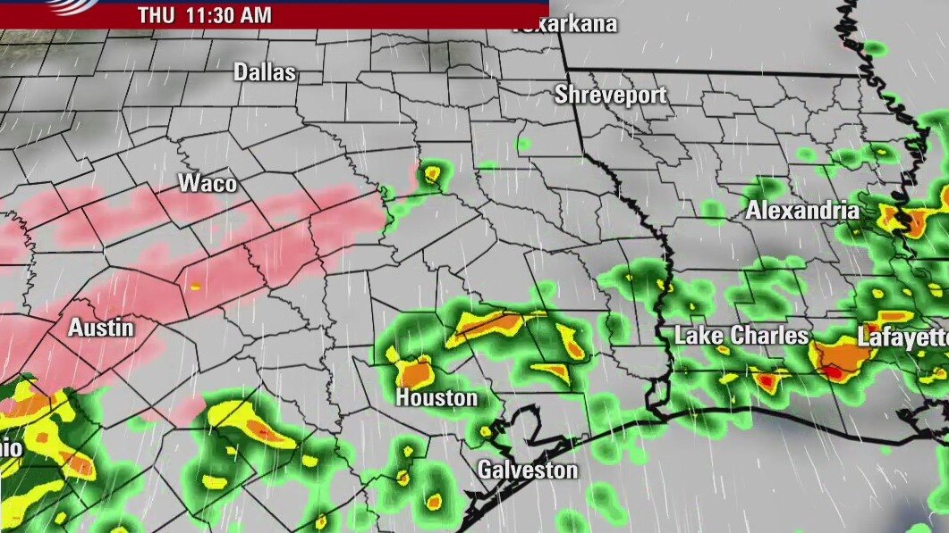 Thursday morning weather forecast