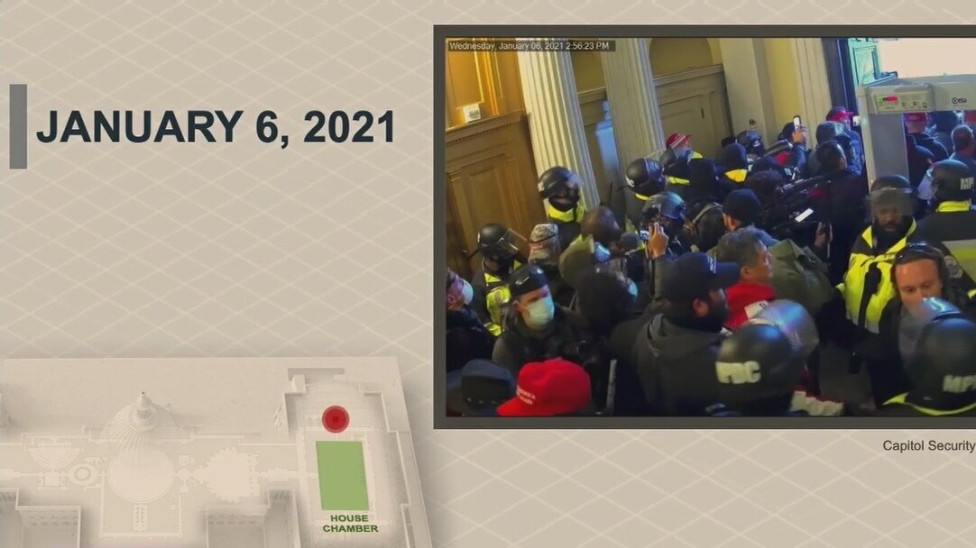 Congressional Aides share experiences at the Capitol building on January 6