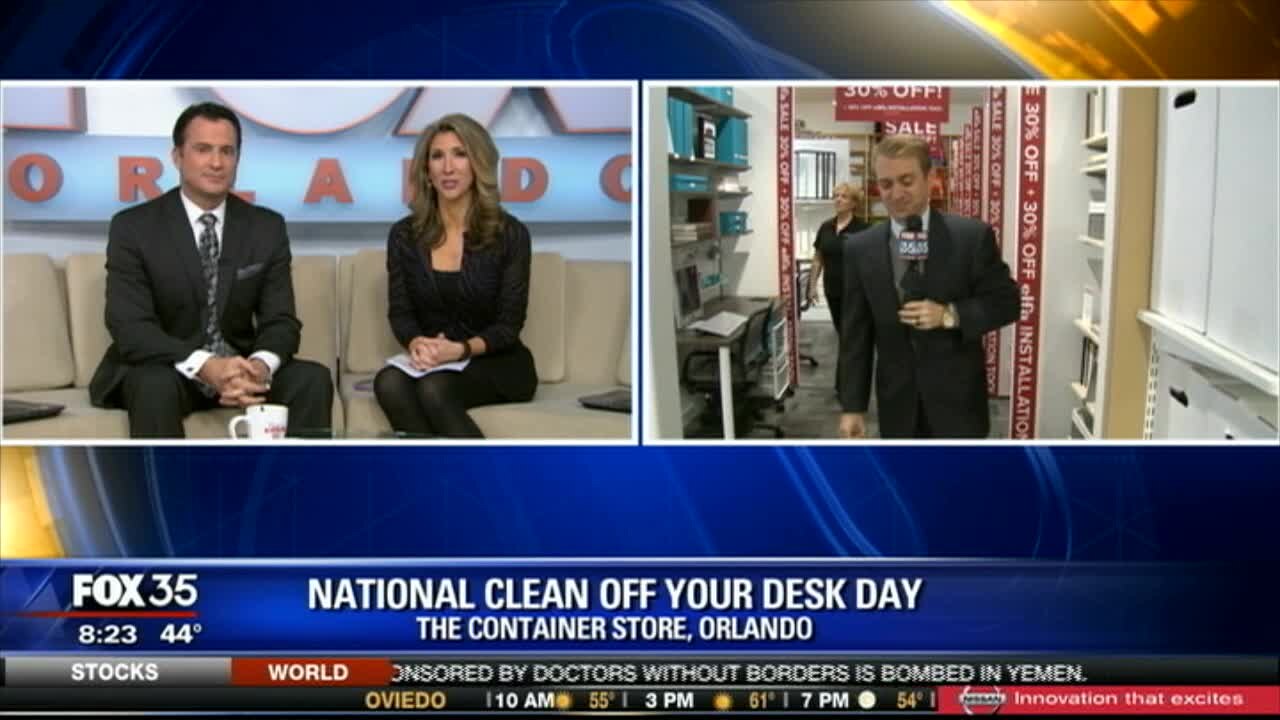 David Does It: National Clean off Desk Day