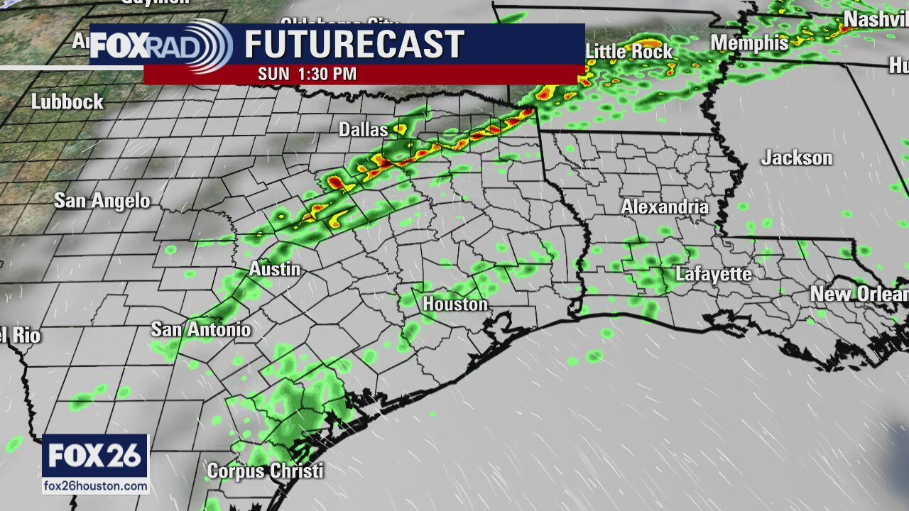 Mild, humid weekend ahead