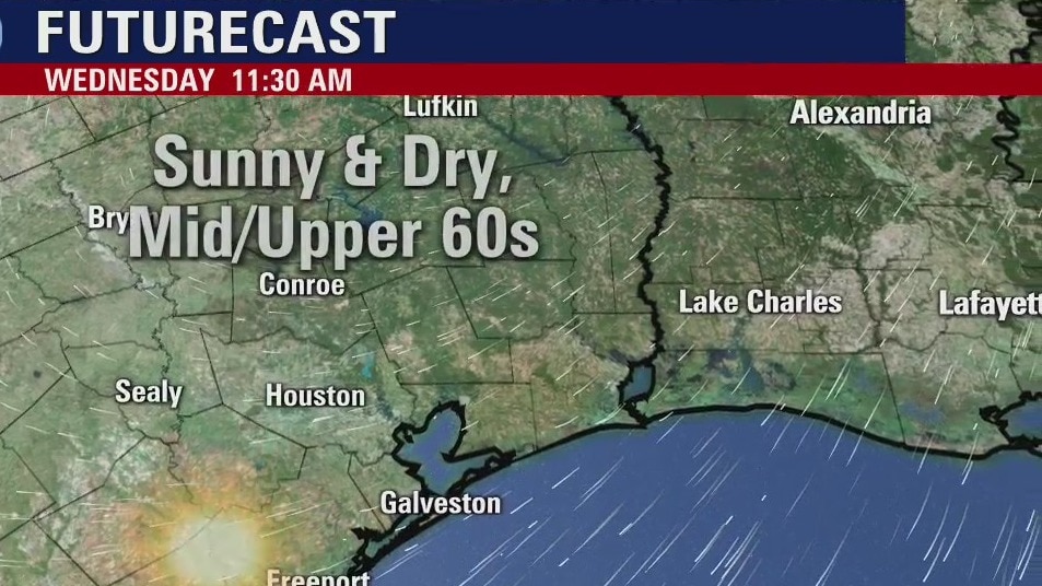 Wednesday morning weather forecast