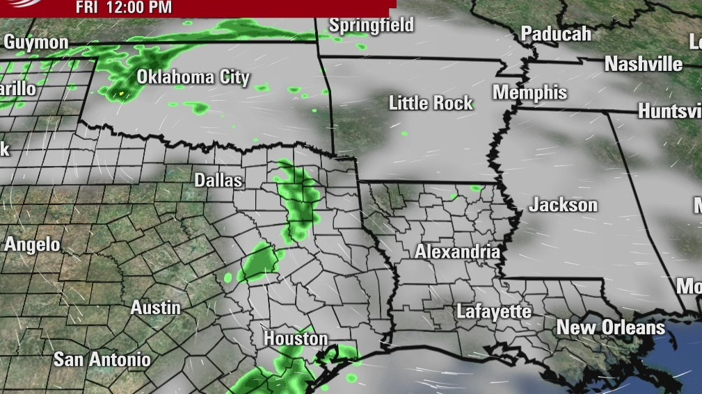 Friday morning weather forecast