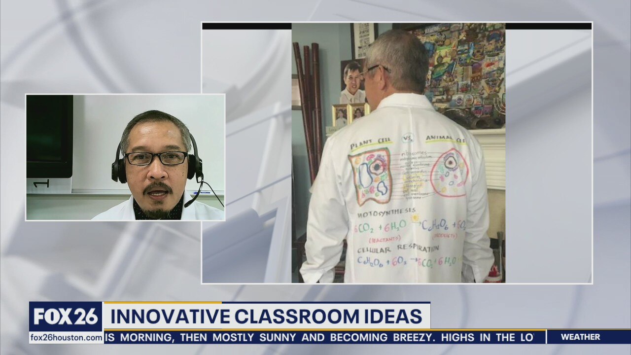 Aldine ISD teacher rewarded for his creative classroom idea