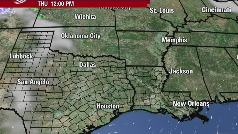 Thursday morning weather forecast