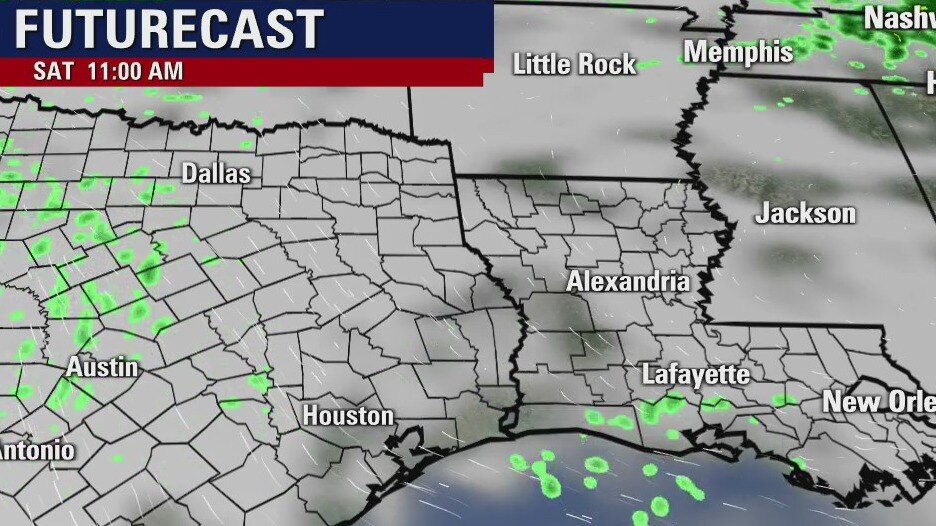 Saturday morning weather forecast