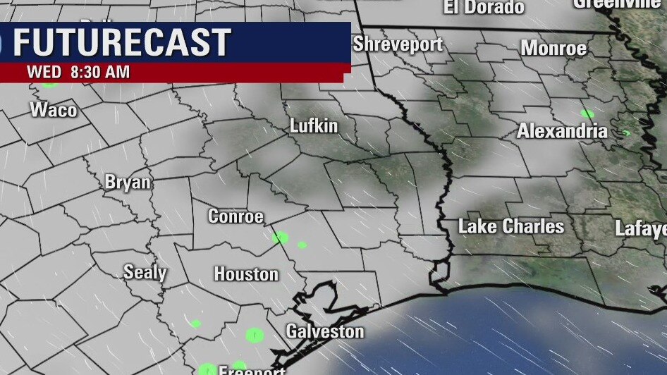 Wednesday morning weather forecast