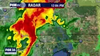 Storms are moving out