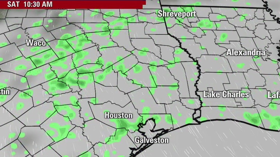 Saturday morning weather forecast