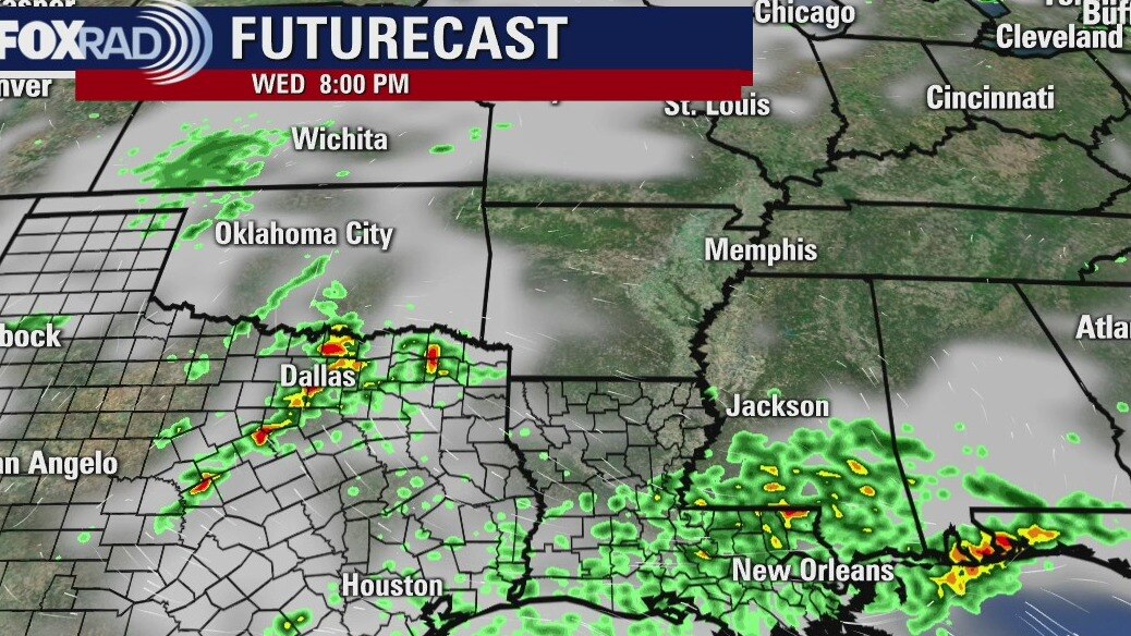 Wednesday evening weather forecast